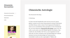 Desktop Screenshot of chinesische-sternzeichen.com