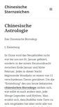 Mobile Screenshot of chinesische-sternzeichen.com